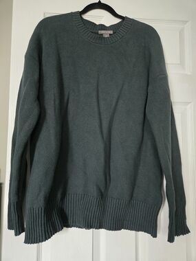 Matty M Green Crewneck Sweater